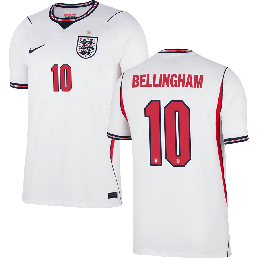 England Home Soccer Jersey World Cup 2026