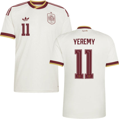 Spain Away Soccer Jersey World Cup 2026