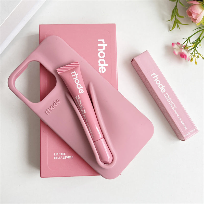 Rhode Phone Case Lip case Minimalist Solid Color Rhode Soft Silicone Phone Case New