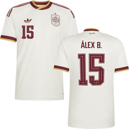 Spain Away Soccer Jersey World Cup 2026