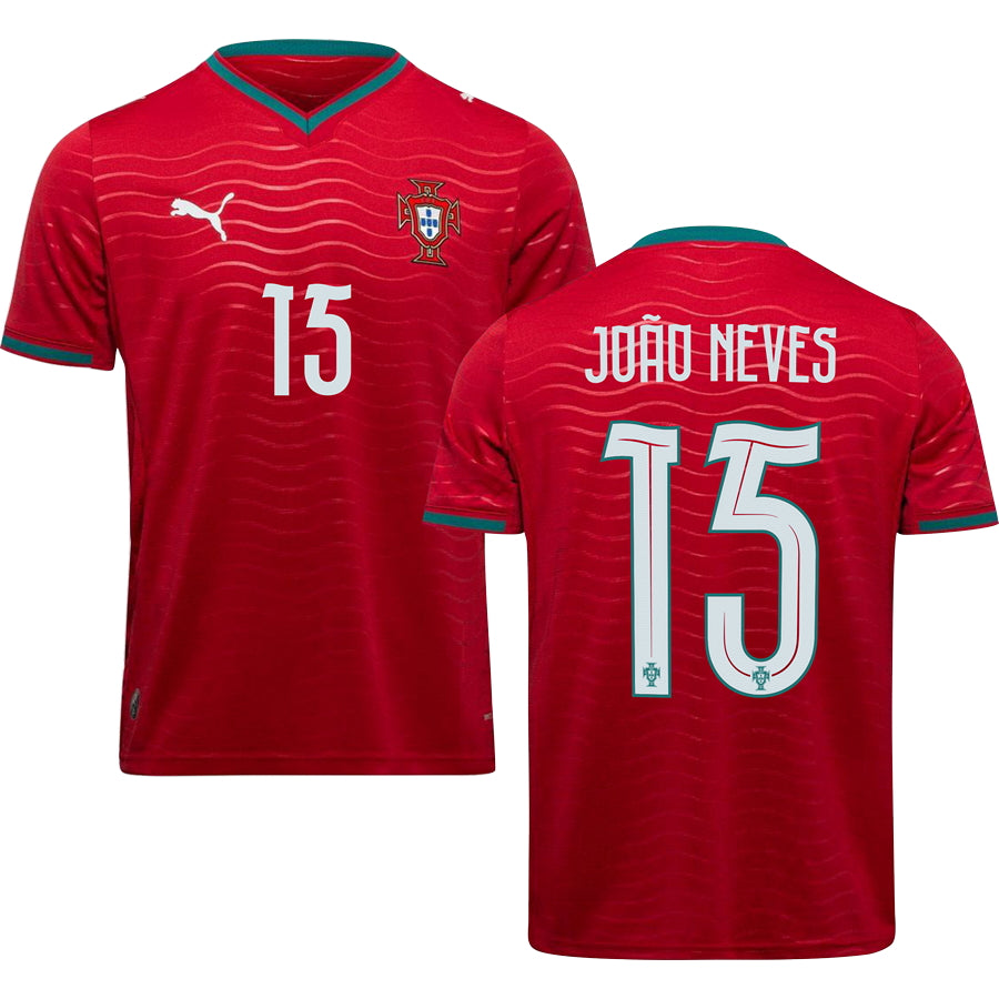 Portugal Home Soccer Jersey World Cup 2026