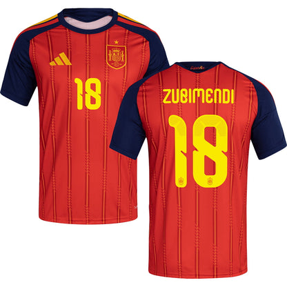 Spain Home Soccer Jersey World Cup 2026