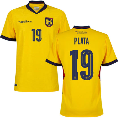 Ecuador Home Soccer Jersey World Cup 2026