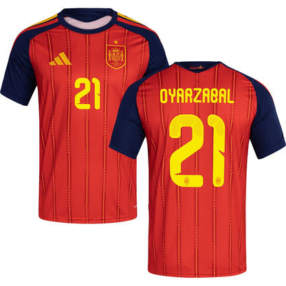 Spain Home Soccer Jersey World Cup 2026