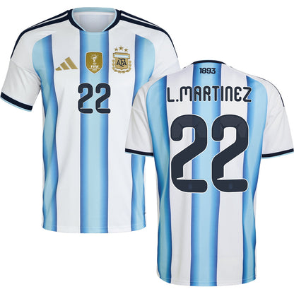 Argentina Home Soccer Jersey World Cup 2026