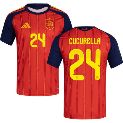 Spain Home Soccer Jersey World Cup 2026