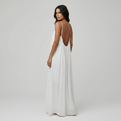 Sophisticated Cami Maxi Dress with Adjustable Straps