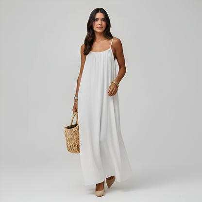 Sophisticated Cami Maxi Dress with Adjustable Straps