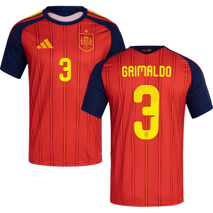 Spain Home Soccer Jersey World Cup 2026
