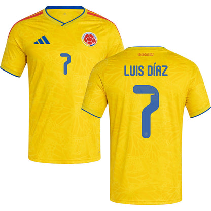 Colombia Home Soccer Jersey World Cup 2026