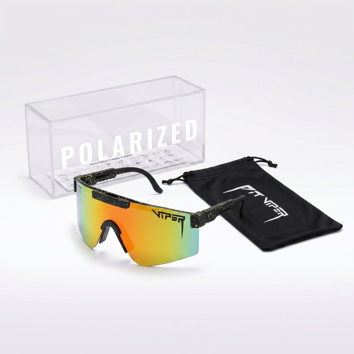 Pit Viper Sunglasses Sports Polarized Sunglasses UV400 Fashion Cycling Glasses